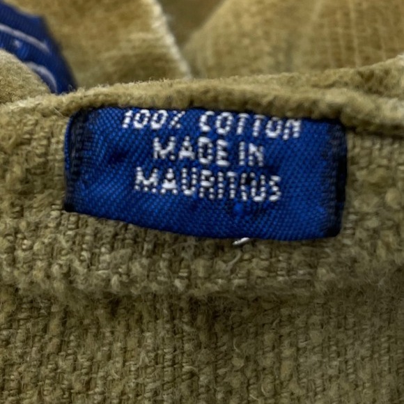 J Crew Womens Corduroy Pants Size 38R green mustard Cotton Classic Fit - Picture 9 of 10